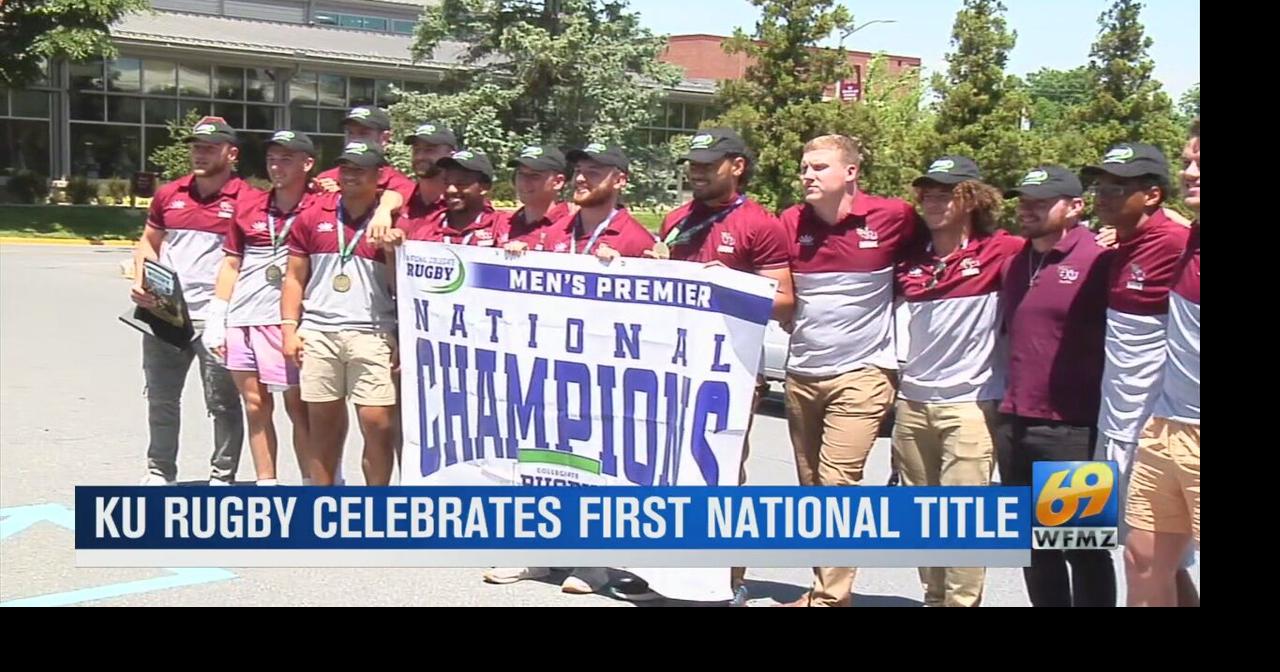 Kutztown men's rugby returns home as national champions | Sports | wfmz.com