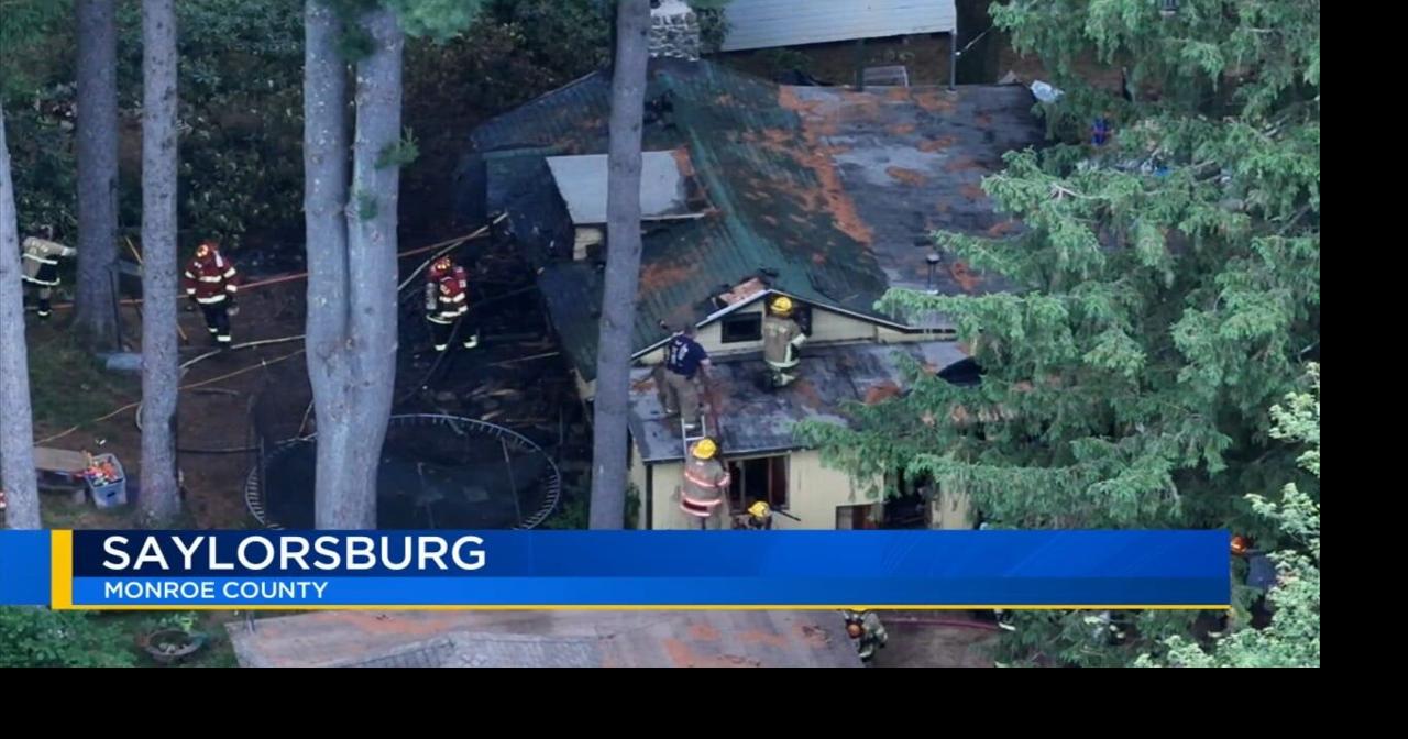 Fire damages home in Saylorsburg | Poconos and Coal Region | wfmz.com