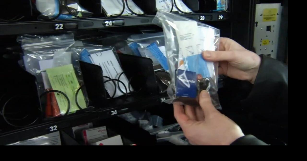 Health Beat Fighting drug fatalities with a oneofakind vending