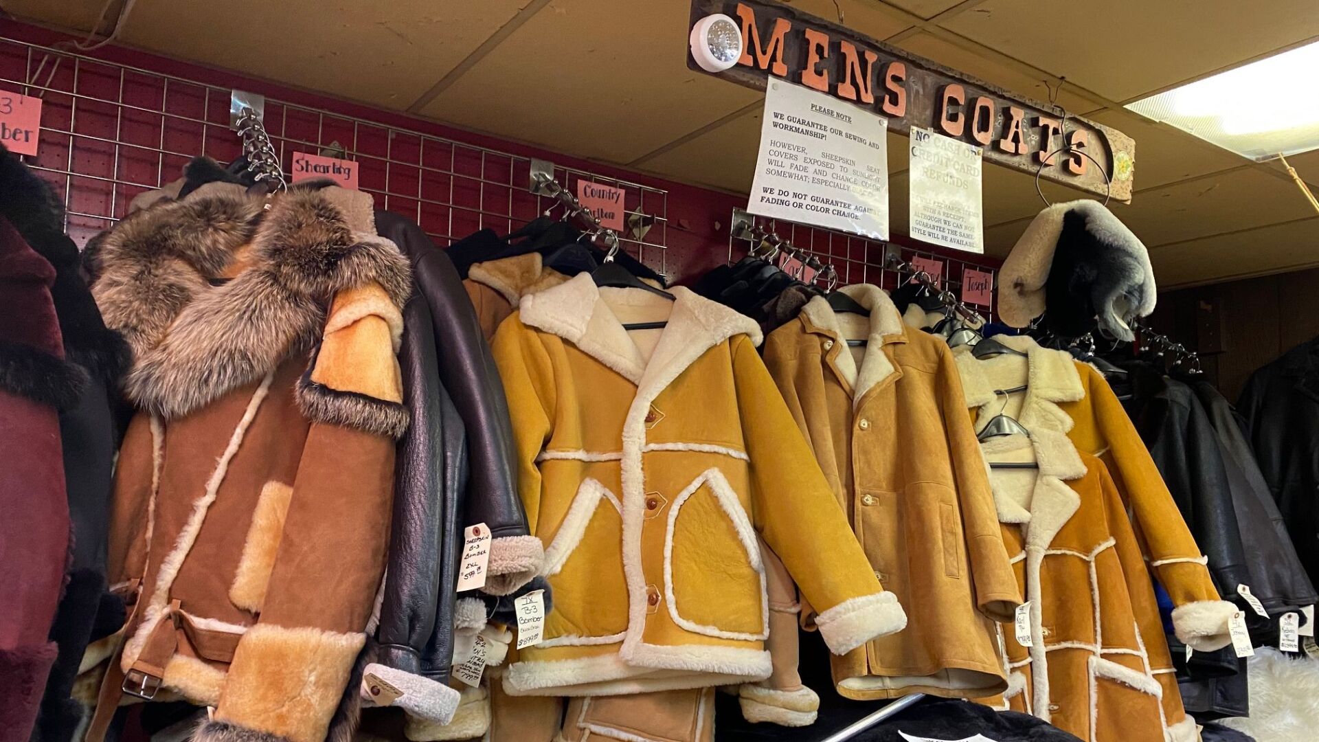 Pat garrett 2025 sheepskin coats