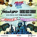 Yellowcard and Taking Back Sunday to be Musikfest 2026 headliners