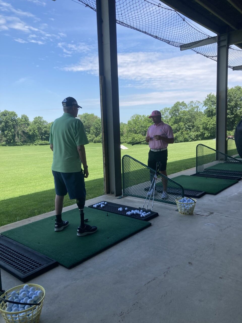 Golf outing encourages amputees to