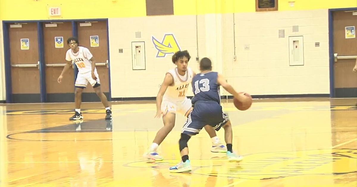 Allen Rudd Basketball Allen tips off 100 years of basketball celebration with win over rivals ...