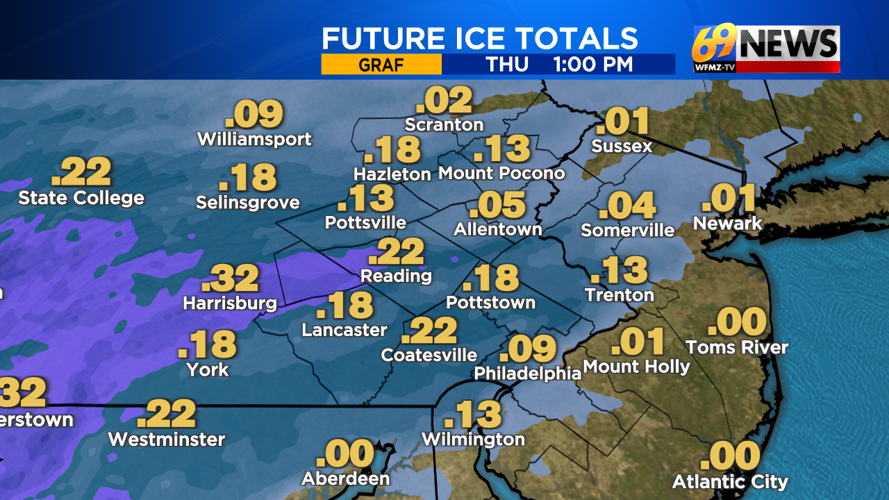 Slick wintry mix will coincide with Thursday morning commute | Weather ...