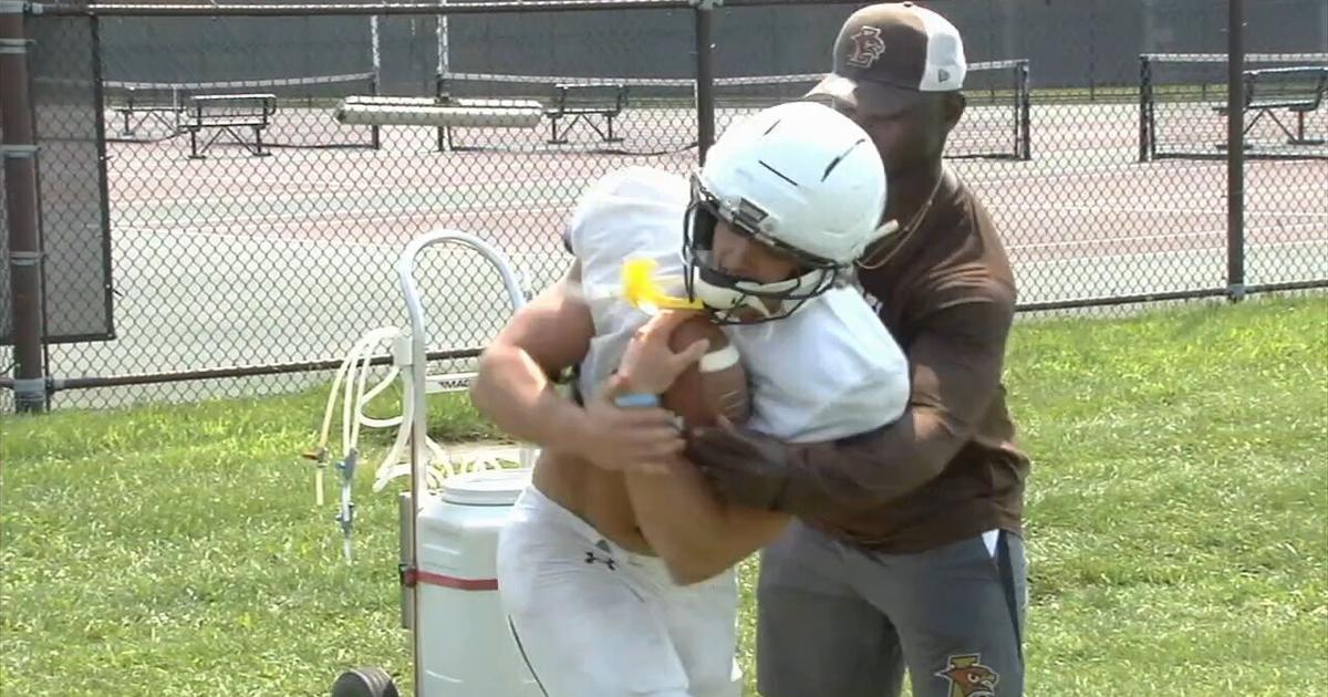 Lehigh football sets focus on Patriot League three-peat under new leadership.
