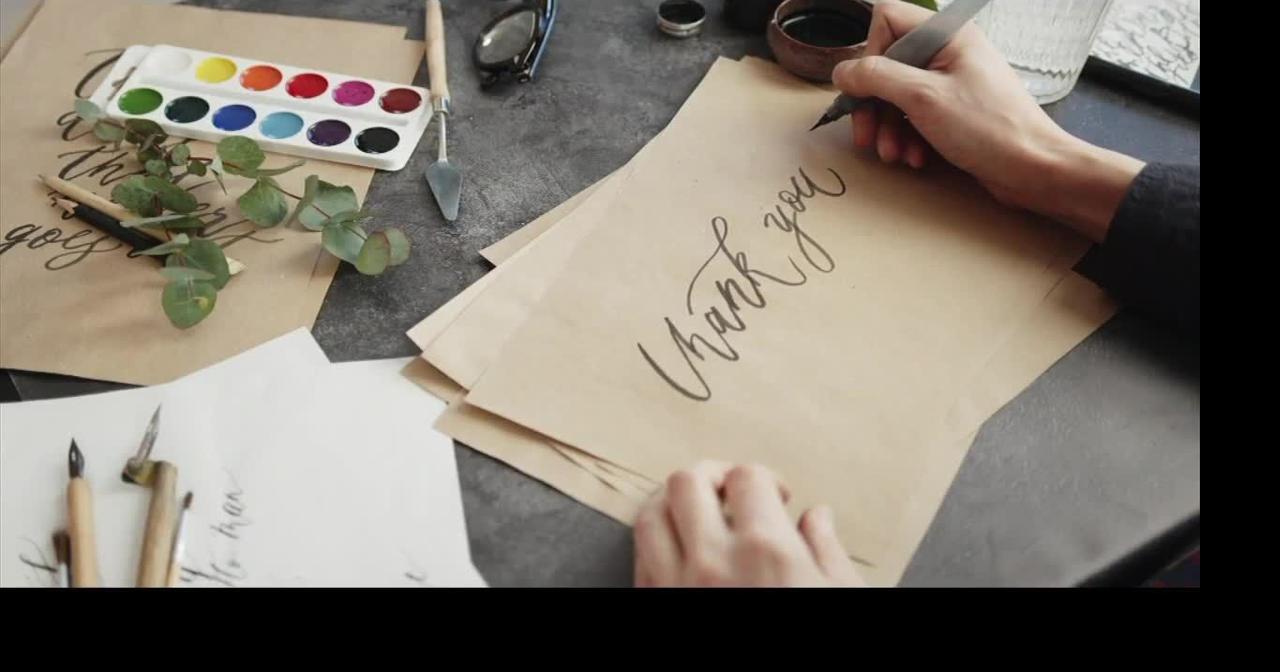 The power behind sending handwritten thank you notes | Life Lessons ...