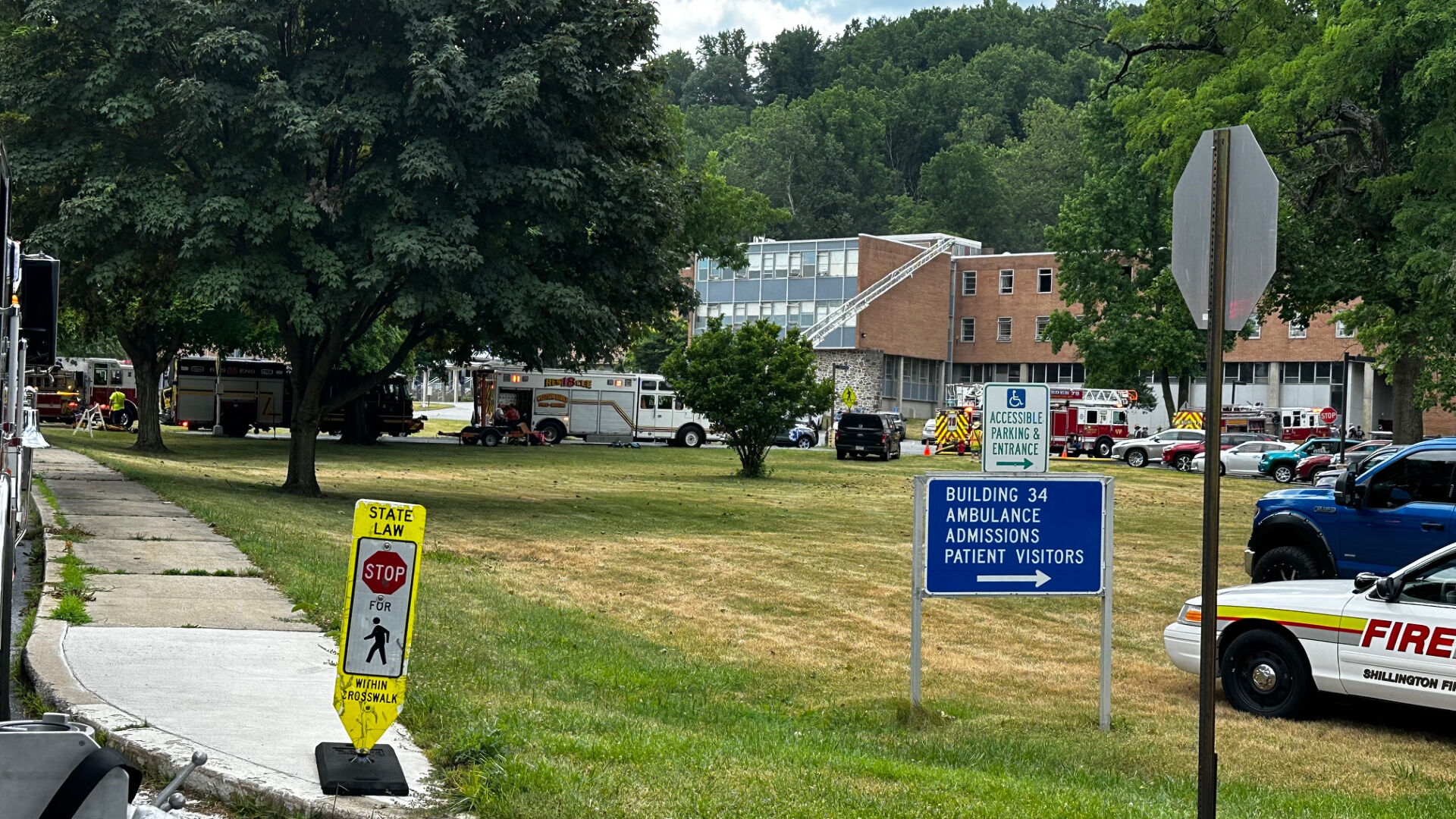 Fire at Wernersville State Hospital sends 1 to hospital, forces dozens ...
