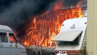 Firefighters battle blaze in Penn | Berks Regional News | wfmz.com