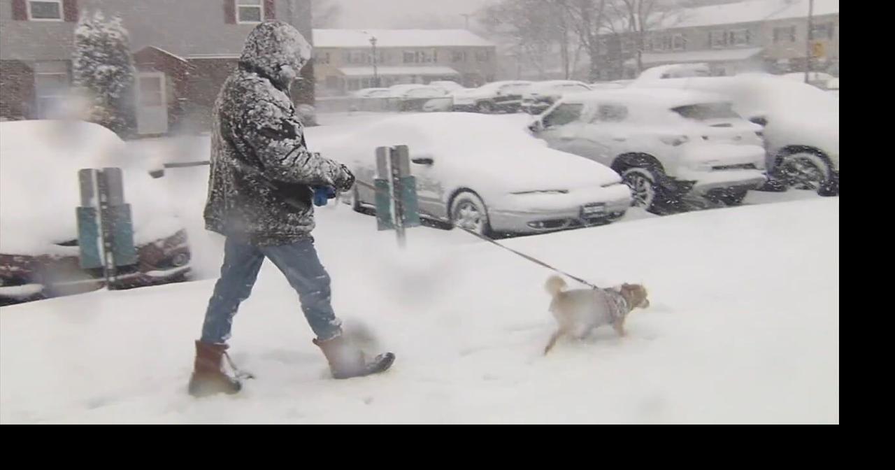 People in Bucks begin digging out after quick-hitting storm brings ...
