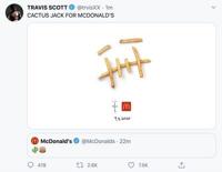 Mcdonald S And Iconic Global Artist Travis Scott Embark On An Unprecedented Collaborative Partnership Across Food Fashion And Community Efforts Launching With His Signature Order On Menus Across The U S News