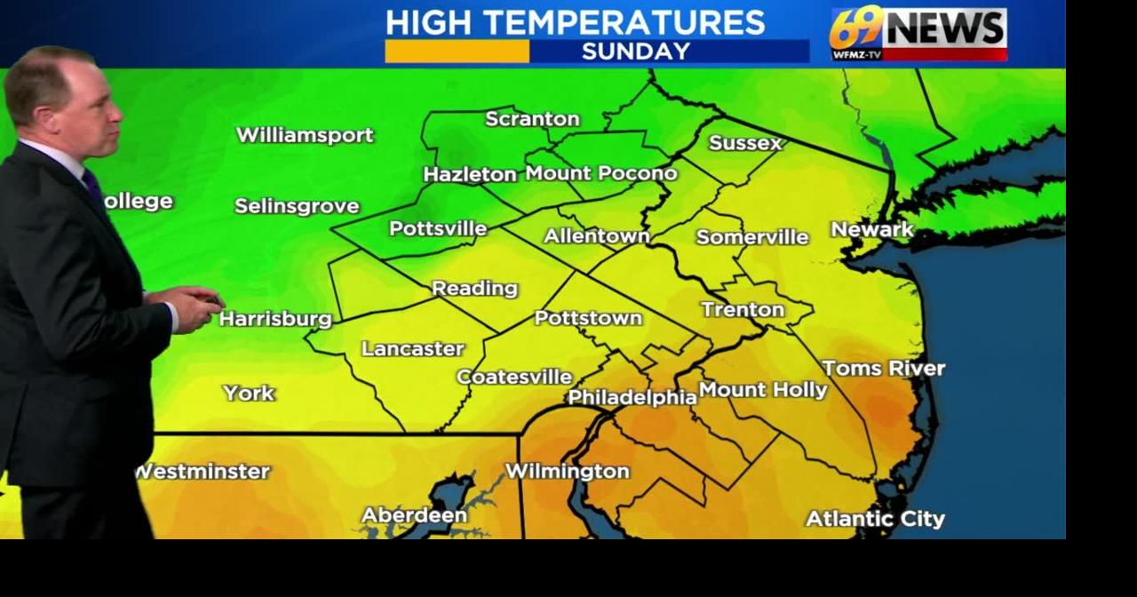 Cool and dry over the next few days before more wet weather arrives mid ...