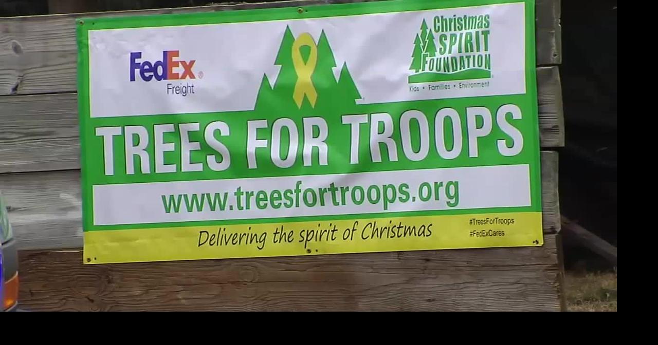 'Trees for Troops' provides fresh cut trees for military members, their ...