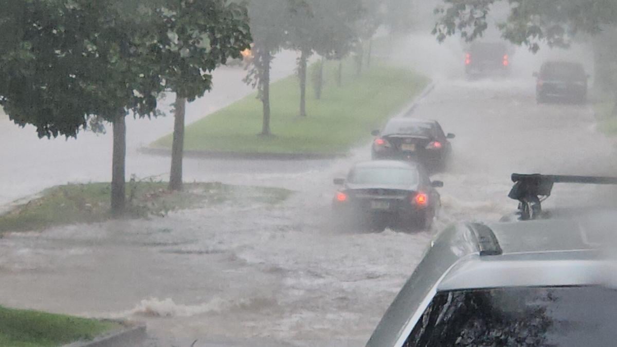 PHOTOS Storms cause flooded roads, downed trees in parts of Berks