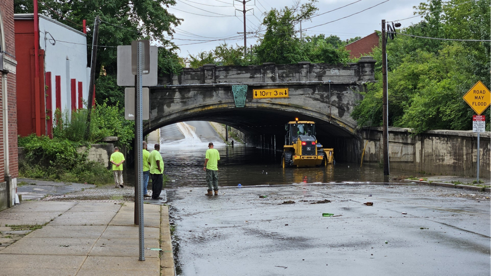 PHOTOS Storms cause flooded roads, downed trees in parts of Berks