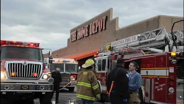Forklift Fire Forces Evacuation At Home Depot News Wfmz Com