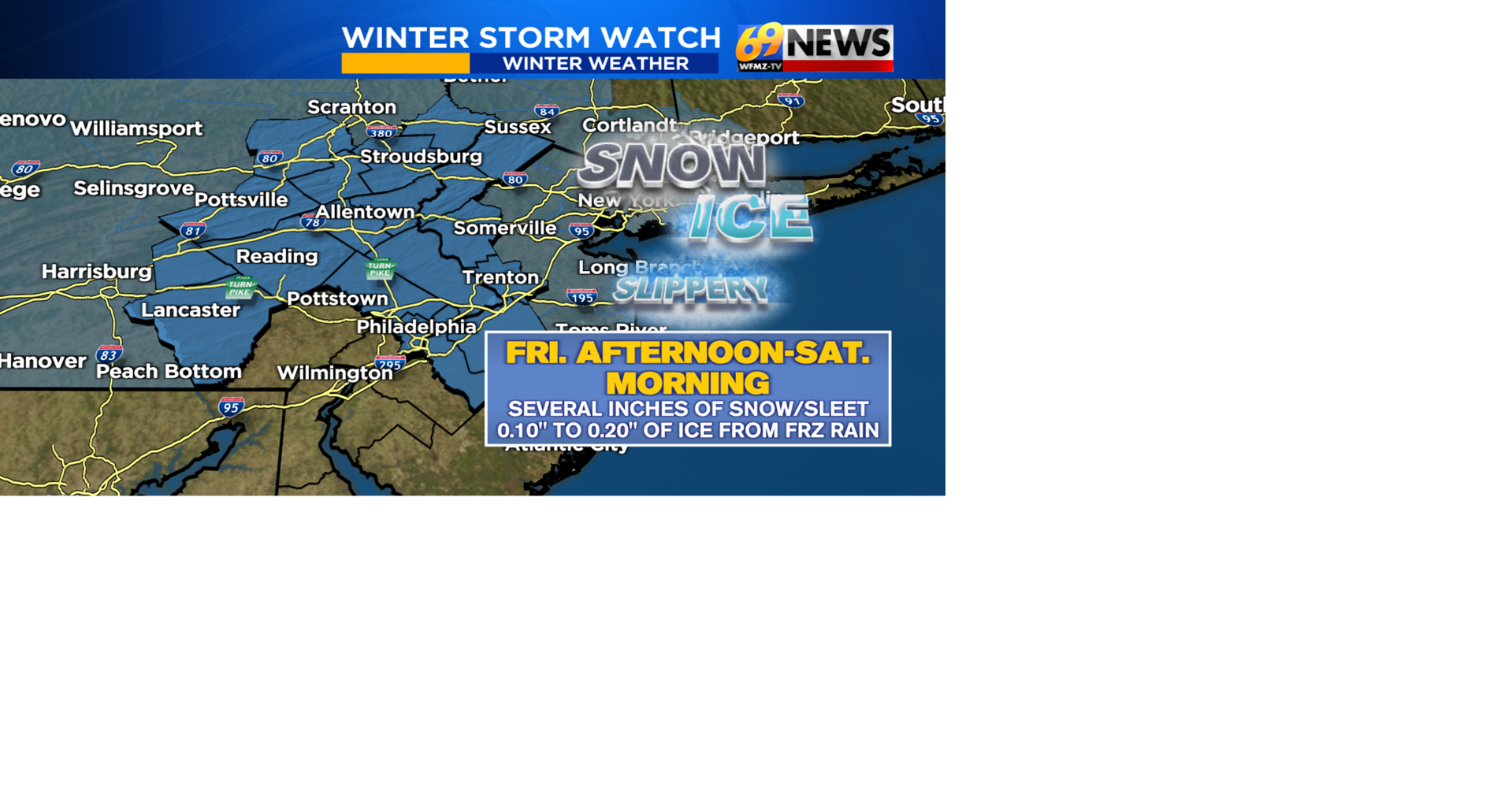 A wintry mix on the way later Friday into early Saturday | Weather ...