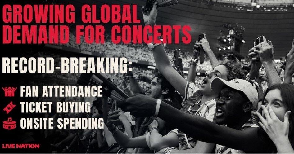 LIVE NATION ENTERTAINMENT REPORTS SECOND QUARTER 2025 RESULTS
