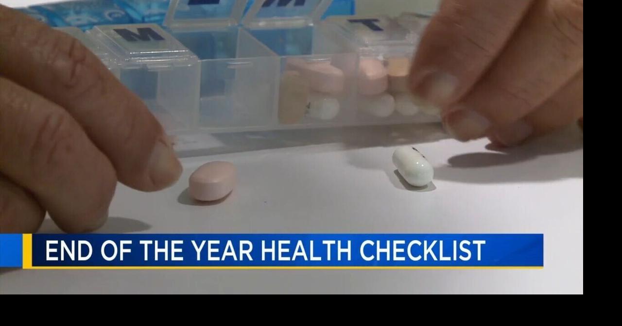 Health Beat: End of year health checklist