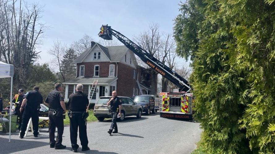 Firefighters battle house fire in Salisbury Twp. Lehigh Valley