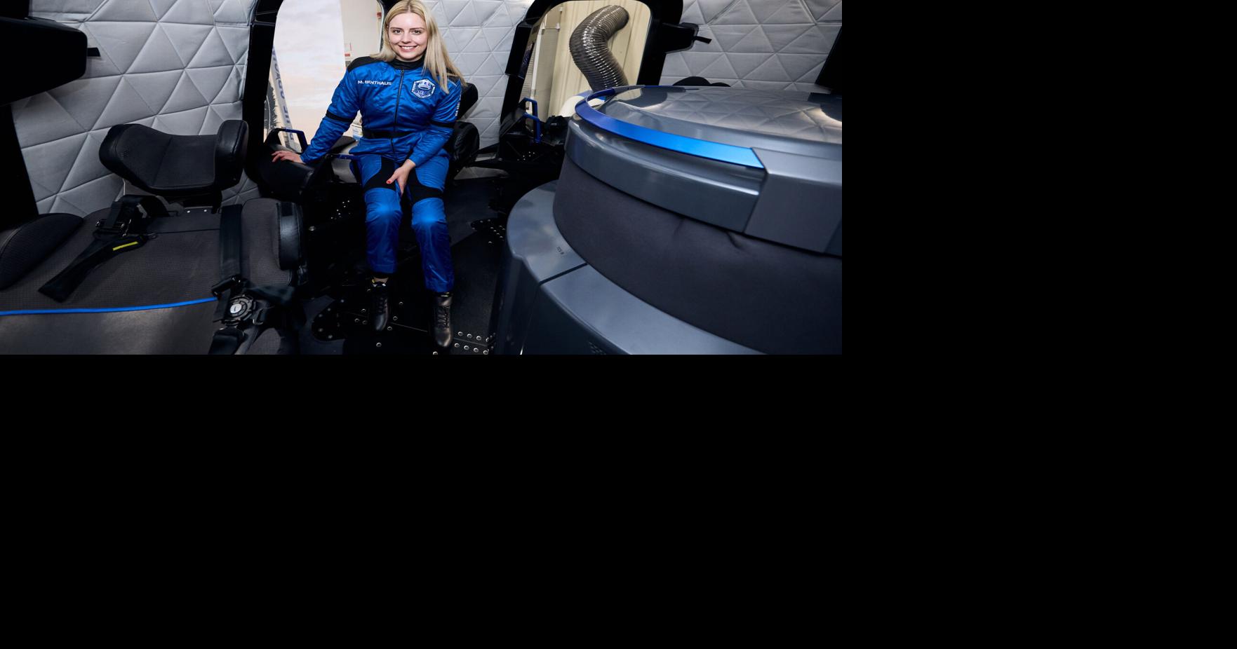 Paraplegic engineer becomes the first wheelchair user to blast into space