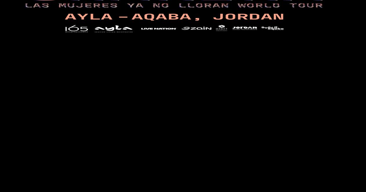 Shakira to Perform Live in Jordan for the First Time