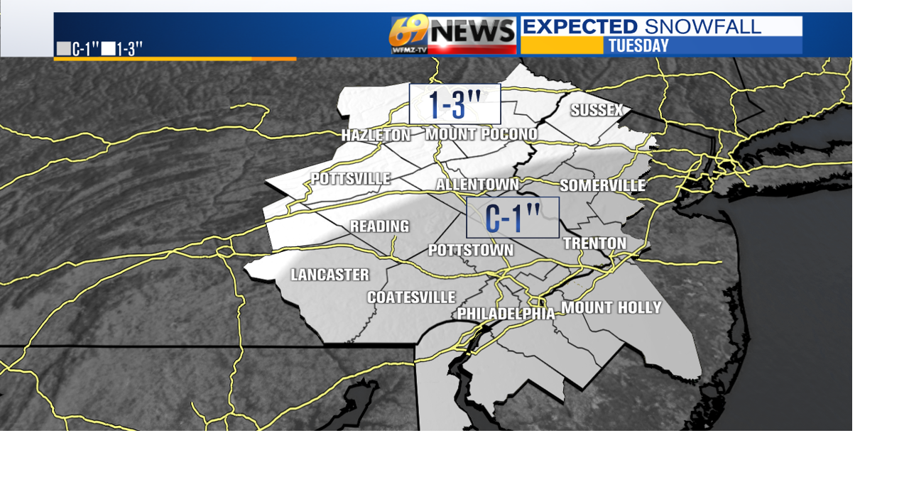 A light wintry mix later tonight into Tuesday then more cold later this ...