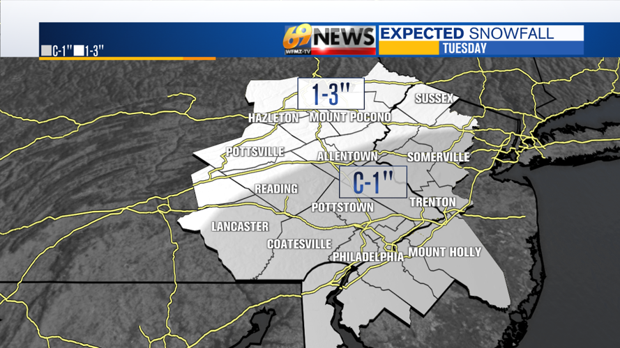 A light wintry mix later tonight into Tuesday then more cold later this ...