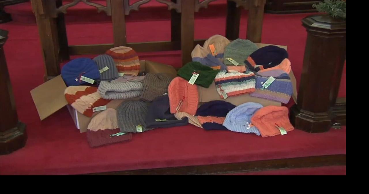 Wyomissing church members create 1,100 handmade hats for those in need