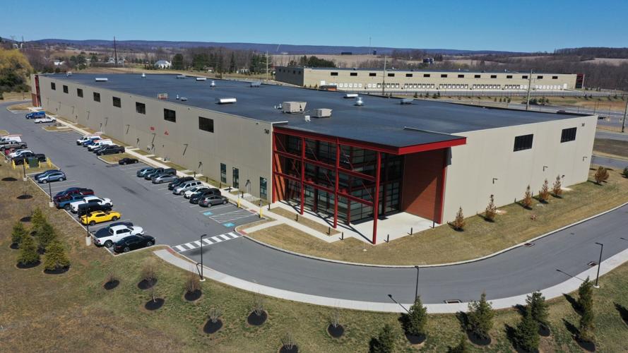 Site of new FLSmidth warehouse in Allen Twp.