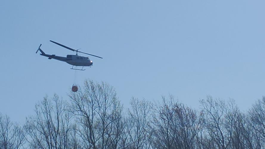 Crews battle large brush fire in eastern Berks County | Berks Regional ...