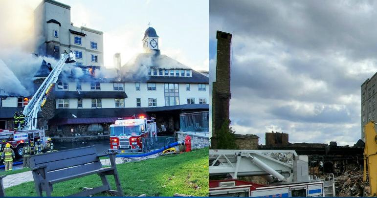 Fire crews being vigilant for hot spots at Pocono Manor | Poconos and ...