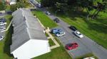 North Oswego Street Allentown homicide scene drone