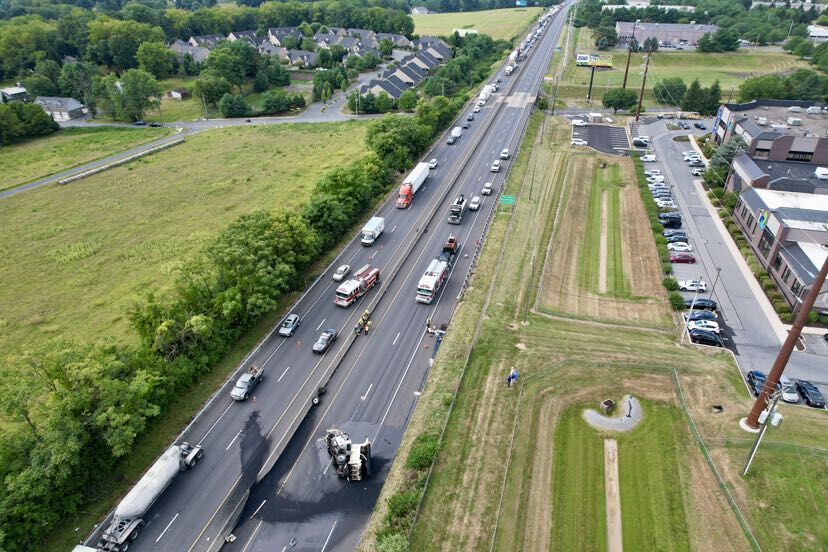 Eastbound, westbound lanes on Route 22 reopen after 2 crashes in ...
