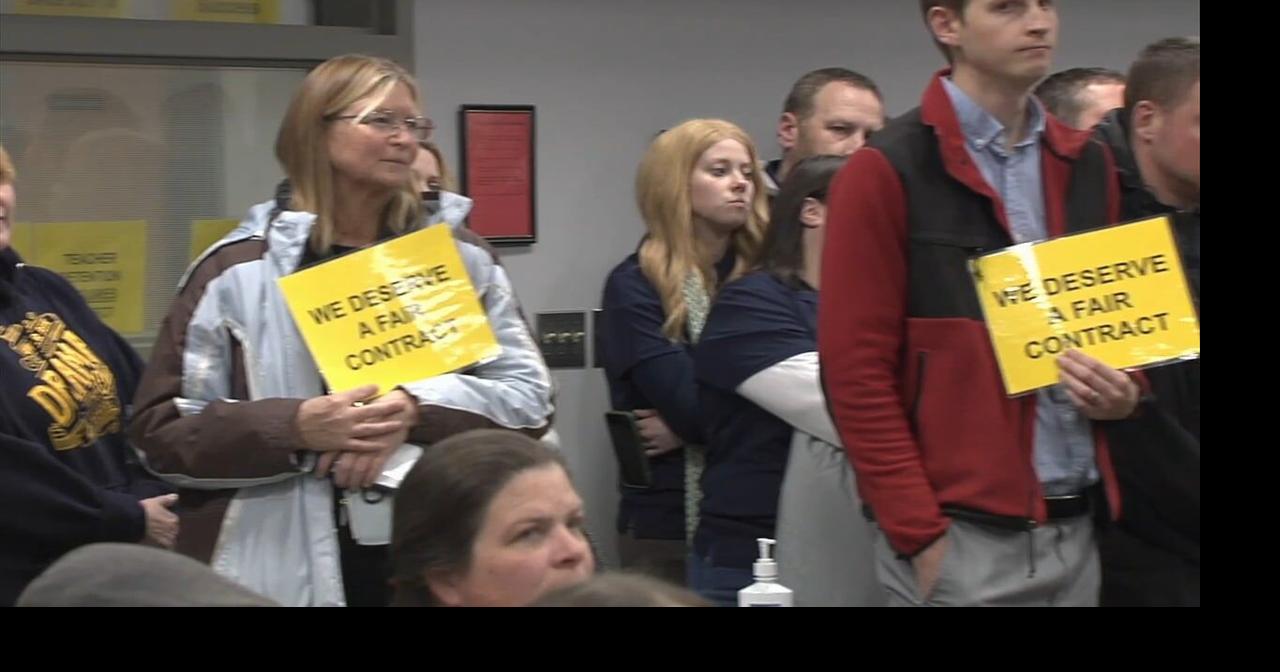 Upper Perkiomen teachers hold peaceful demonstration asking for fair ...