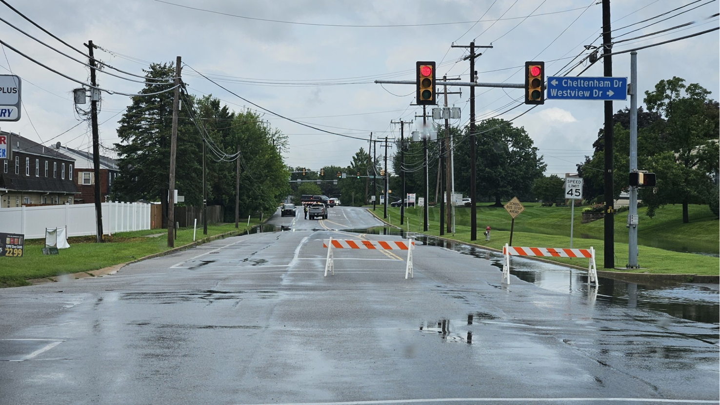 PHOTOS Storms cause flooded roads, downed trees in parts of Berks