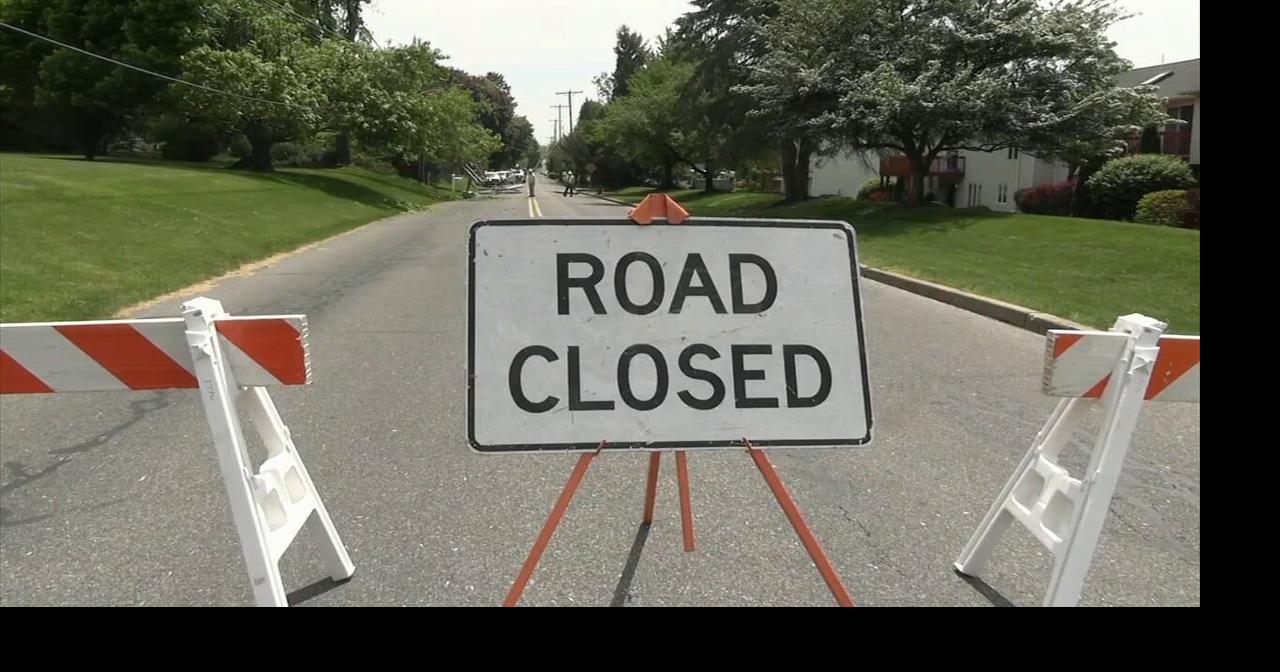 Farm tractor crashes into pole in Forks Twp., causing power outages