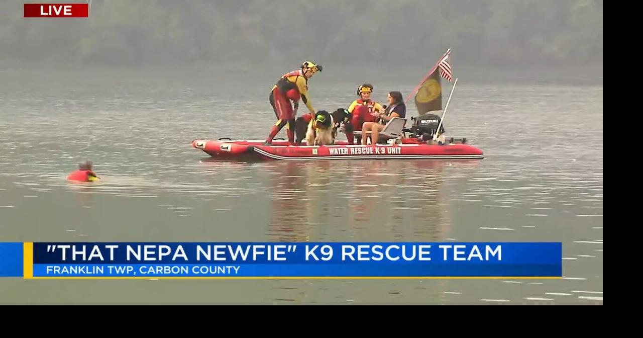 'We want to keep people safe': An inside look at the K9 team that helps with water rescues at Beltzville State Park