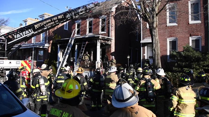 Homeowner, firefighter injured in Pottstown house fire | Southeastern ...
