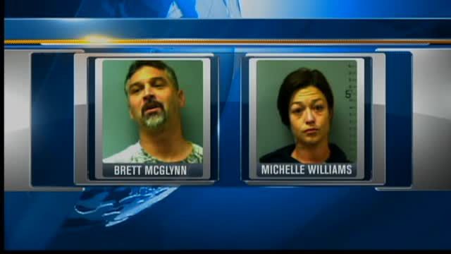 Brett McGlynn, Michelle Williams arrested in ATM robbery caught on ...