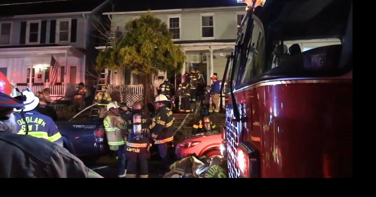Police officers rescue couple from burning home in Slatington ...