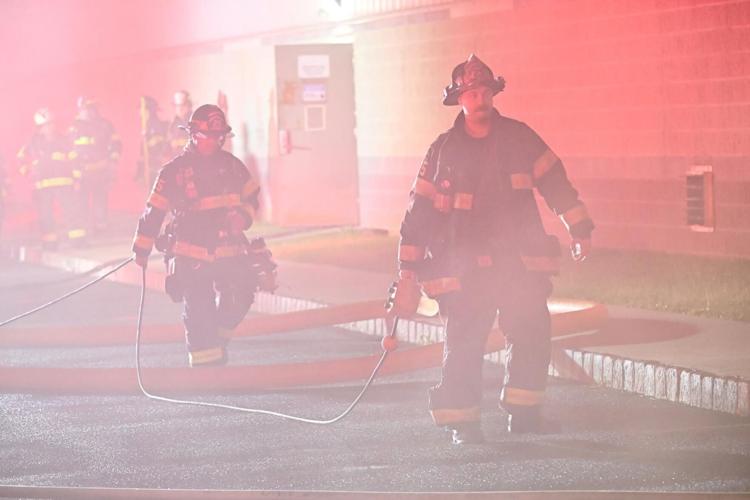 Commercial building fire goes to third alarm in Forks Township Lehigh