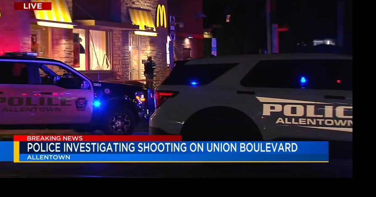 Police investigate shooting on Union Boulevard in Allentown