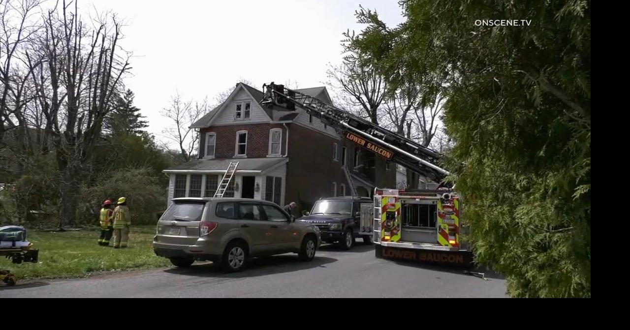 Firefighters battle house fire in Salisbury Twp. Lehigh Valley