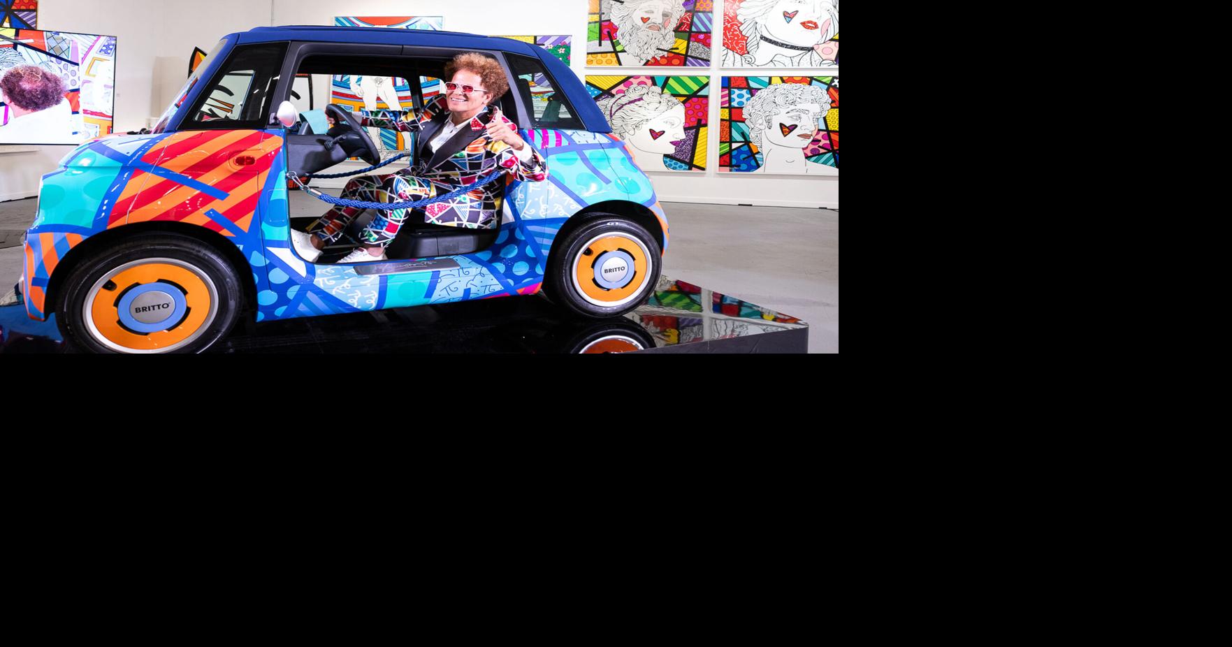 FIAT and Internationally Acclaimed Artist Romero Britto Unveil One-of-a-kind Fiat Topolino at Art Week Miami