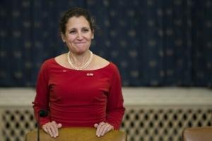 Ex-Canadian foreign minister appointed economic advisor in Ukraine