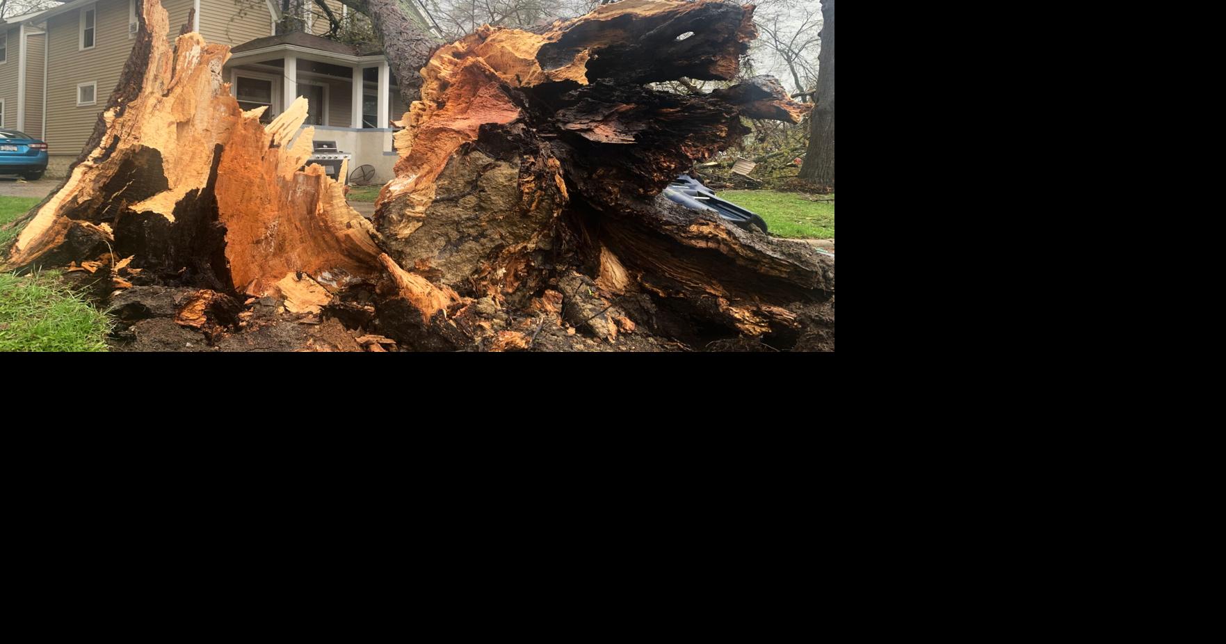 Storms rip across Michigan, flooding streets and damaging ice arenas