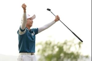 Defending champ Kim Hyo-joo holds off Korda to win LPGA Ford Championship