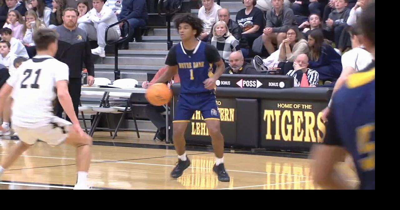 Notre Dame GP boys' basketball holds on in a back-and-forth battle with ...