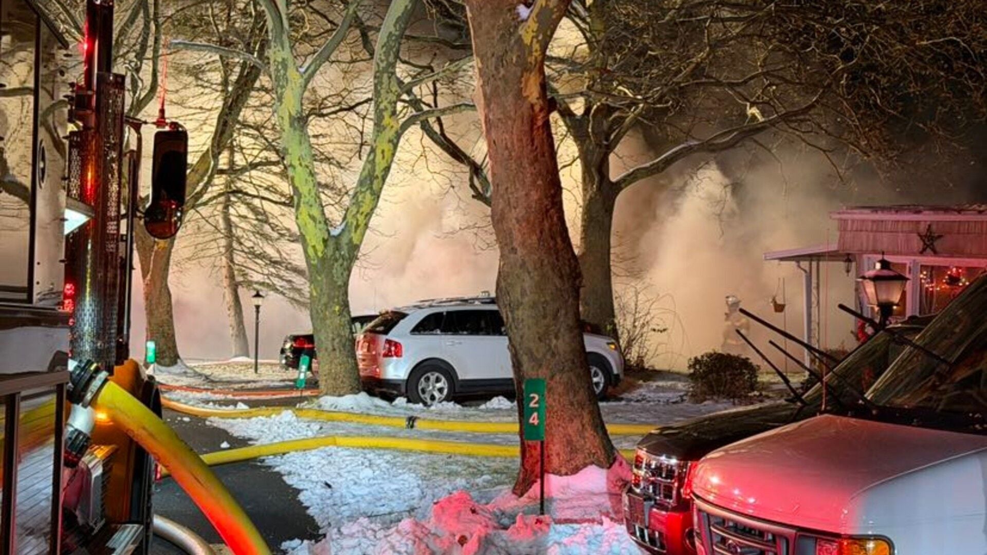 6 displaced after fire tears through mobile home in Moore Township ...