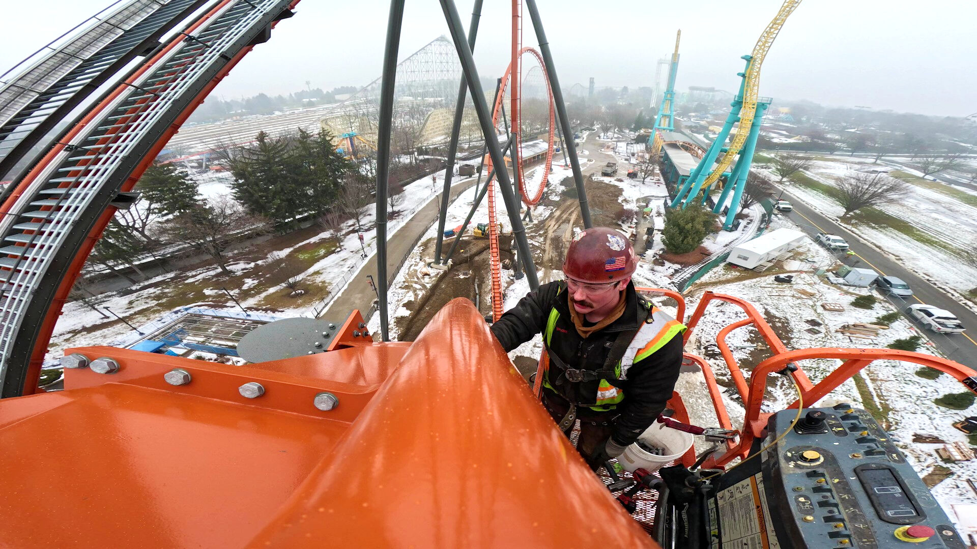 Dorney Park zero G piece connected wfmz